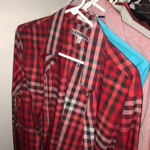 Red shirt from Express